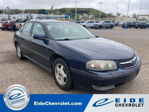 Navy Blue Metallic 2002 Chevrolet Impala LS