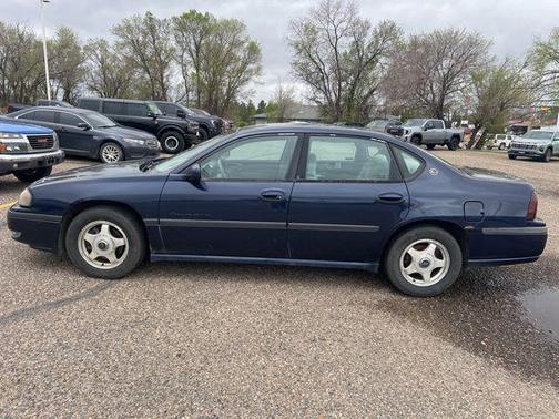 Navy Blue Metallic 2002 Chevrolet Impala LS
