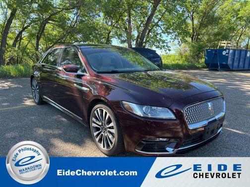 Burgundy Velvet Metallic Tinted Clearcoat 2018 Lincoln Continental Select