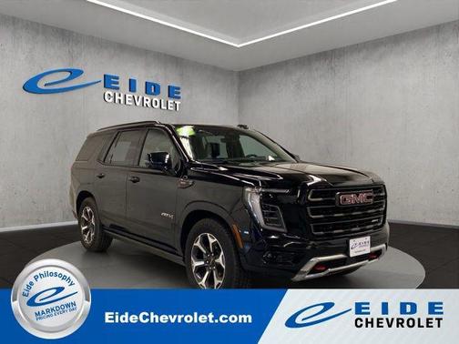 Onyx Black 2025 GMC Yukon AT4 Ultimate 4WD