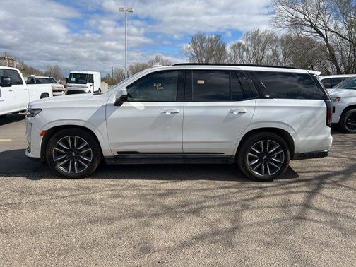 Crystal White Tricoat 2023 Cadillac Escalade Sport Platinum