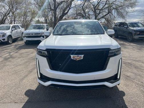Crystal White Tricoat 2023 Cadillac Escalade Sport Platinum
