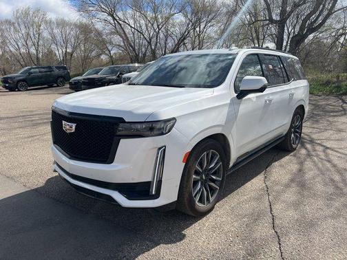 Crystal White Tricoat 2023 Cadillac Escalade Sport Platinum