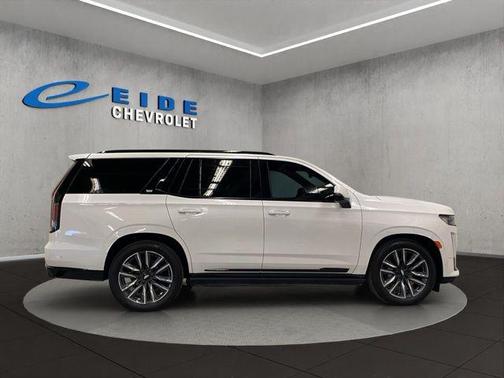 Crystal White Tricoat 2023 Cadillac Escalade Sport Platinum