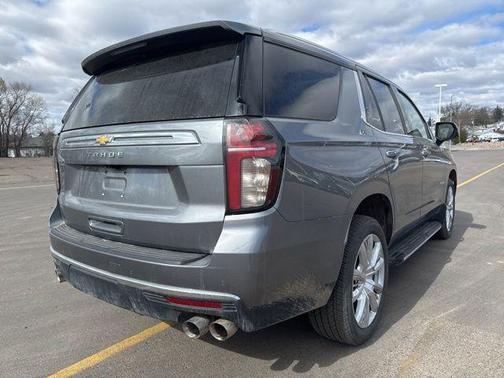 Satin Steel Metallic 2021 Chevrolet Tahoe High Country