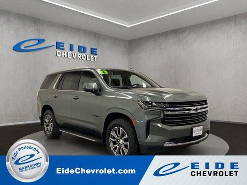 Silver Sage Metallic 2023 Chevrolet Tahoe LT