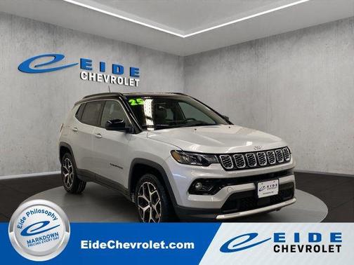 Silver Zynith Metallic Clearcoat 2025 Jeep Compass Limited SUV