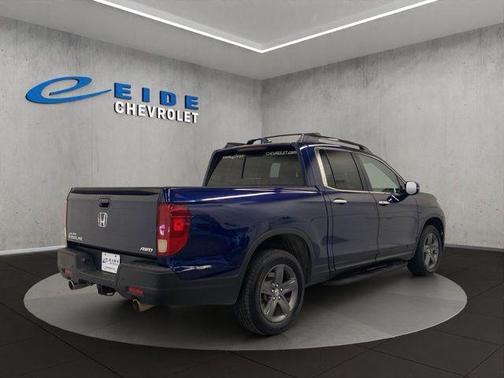 Obsidian Blue Pearl 2023 Honda Ridgeline RTL-E