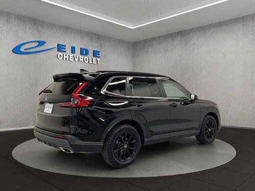 Crystal Black Pearl 2024 Honda CR-V Hybrid Sport AWD