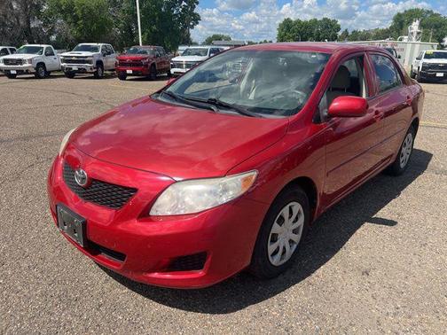 Barcelona Red Metallic 2010 Toyota Corolla LE