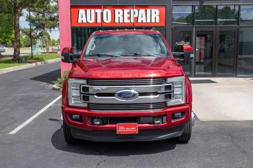 Ruby Red Metallic Tinted Clearcoat 2018 Ford F-450 Limited