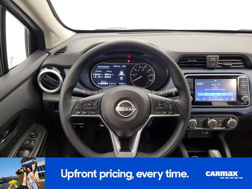 Black 2025 Nissan Versa SV