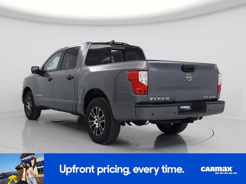 Gray 2023 Nissan Titan SV