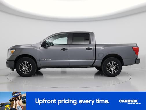Gray 2023 Nissan Titan SV