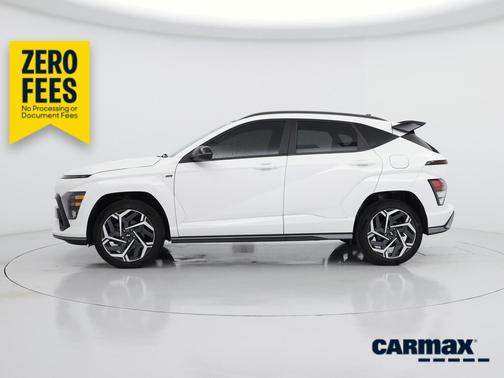 White 2024 Hyundai KONA N Line