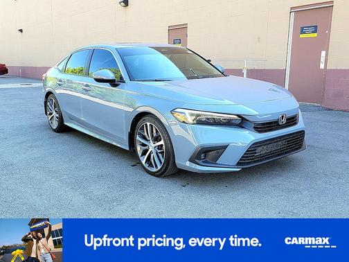Gray 2022 Honda Civic Touring