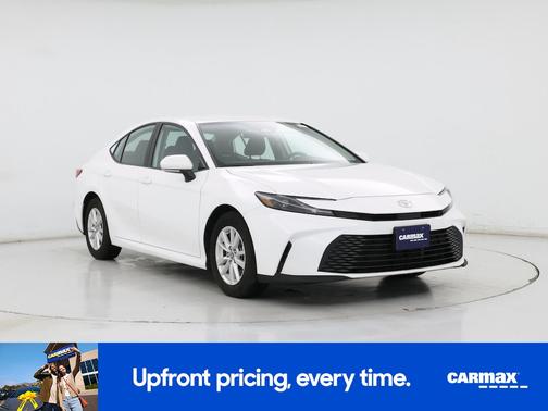 White 2025 Toyota Camry LE