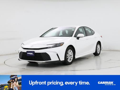 White 2025 Toyota Camry LE