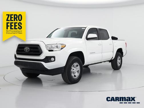 White 2020 Toyota Tacoma SR5