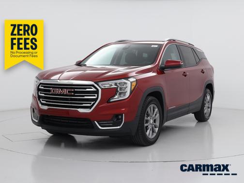 Red 2022 GMC Terrain SLT