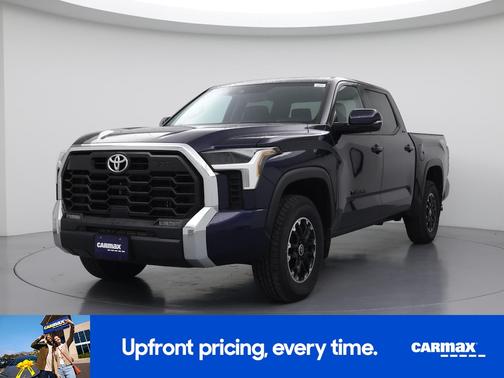 Blue 2022 Toyota Tundra SR5