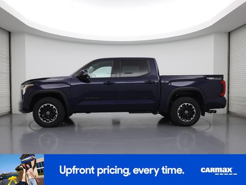 Blue 2022 Toyota Tundra SR5
