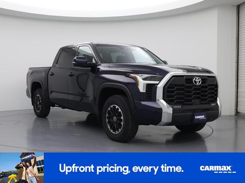 Blue 2022 Toyota Tundra SR5
