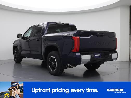 Blue 2022 Toyota Tundra SR5