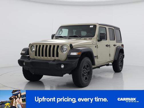 Tan 2022 Jeep Wrangler Unlimited Sport