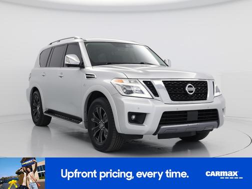 Gray 2020 Nissan Armada Platinum