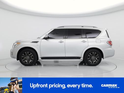 Gray 2020 Nissan Armada Platinum