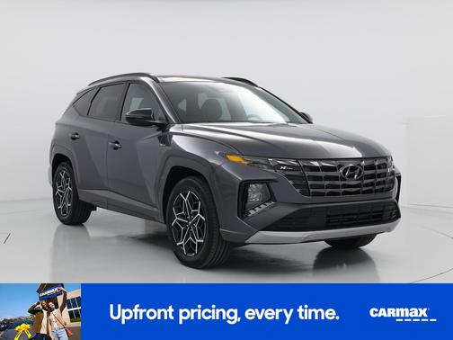 Gray 2024 Hyundai TUCSON Hybrid N Line