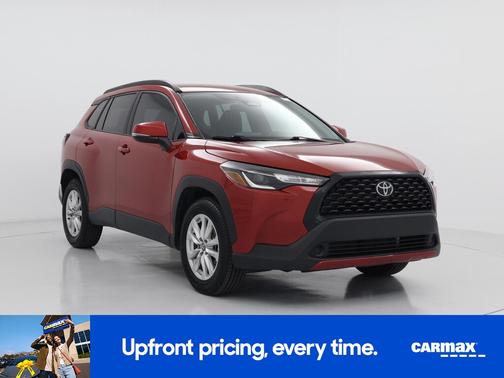 Red 2023 Toyota Corolla Cross LE