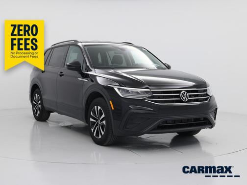 Black 2022 Volkswagen Tiguan S