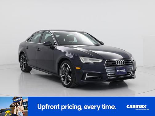 Blue 2017 Audi A4 Premium Plus