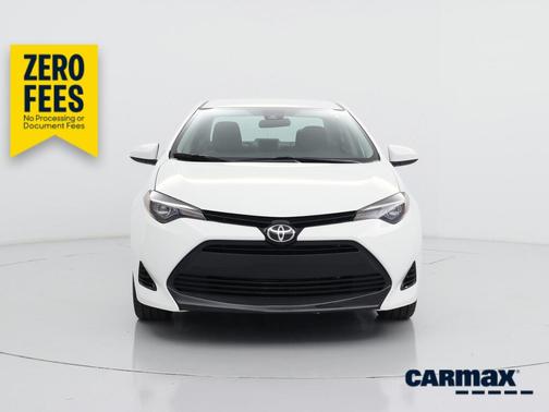White 2017 Toyota Corolla LE