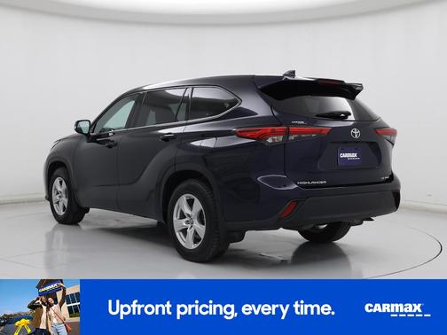 Blue 2020 Toyota Highlander LE