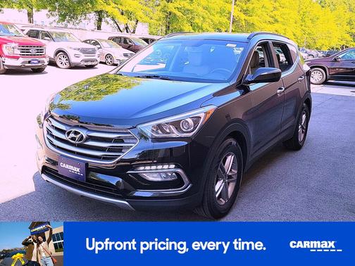 Black 2017 Hyundai Santa Fe Sport