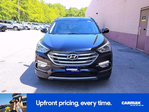 Black 2017 Hyundai Santa Fe Sport