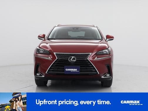 Red 2018 Lexus NX 300