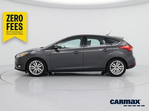 Gray 2015 Ford Focus Titanium