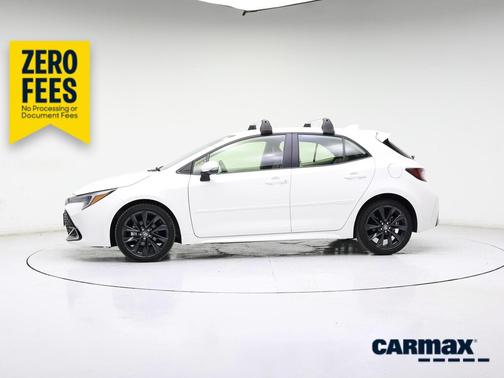 White 2024 Toyota Corolla Hatchback XSE