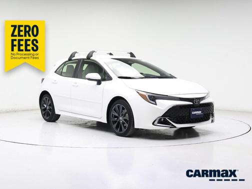 White 2024 Toyota Corolla Hatchback XSE