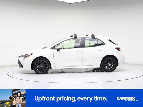 White 2024 Toyota Corolla Hatchback XSE