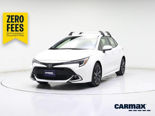 White 2024 Toyota Corolla Hatchback XSE