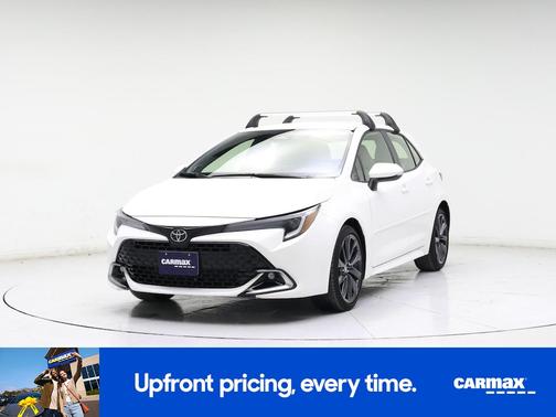 White 2024 Toyota Corolla Hatchback XSE