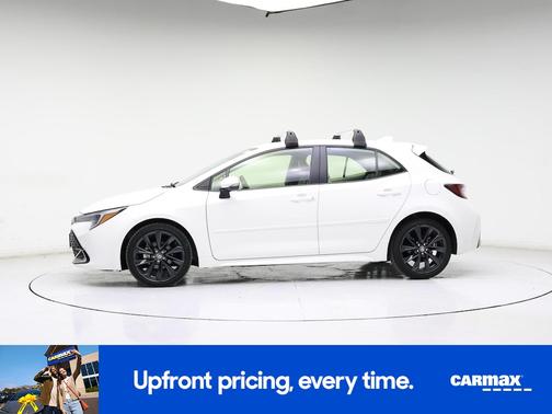 White 2024 Toyota Corolla Hatchback XSE