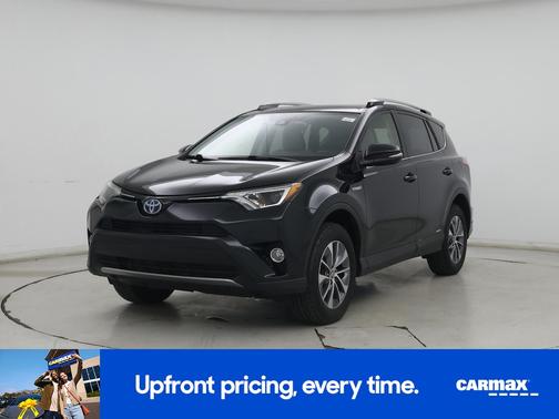 Black 2017 Toyota RAV4 Hybrid XLE