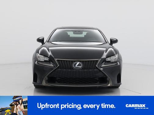 Black 2018 Lexus RC 350 F-Sport