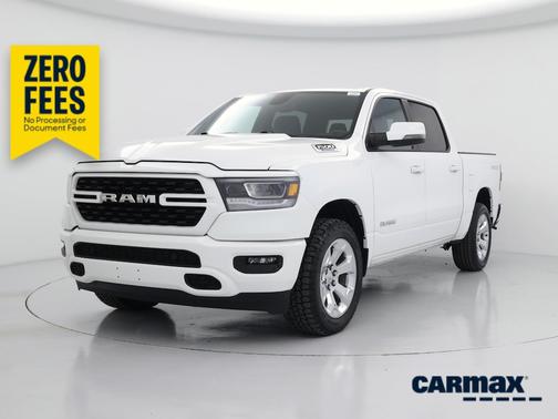 White 2023 RAM 1500 Bighorn